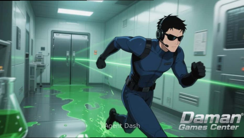 Agent Dash Gameplay Screenshot Agent Dash gameplay showing Indian landmarks